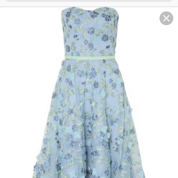 ISO!!! Marchesa Notte Tea Length Dress - Picture 3 of 3